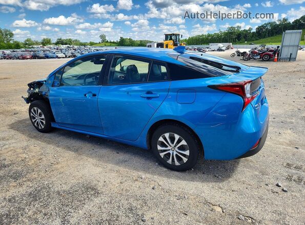 JTDL9RFU7L3017964 2020 TOYOTA PRIUS Blue 