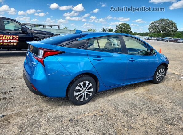 JTDL9RFU7L3017964 2020 TOYOTA PRIUS Blue 
