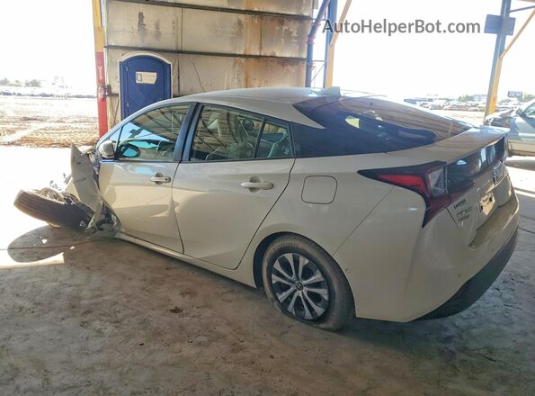 JTDL9RFU9K3002610 2019 TOYOTA PRIUS White Trasero izquierdo