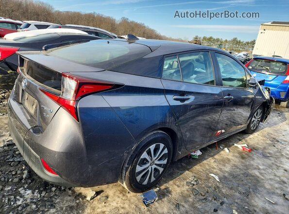 JTDL9RFU9K3012683 2019 TOYOTA PRIUS Black Tył prawy
