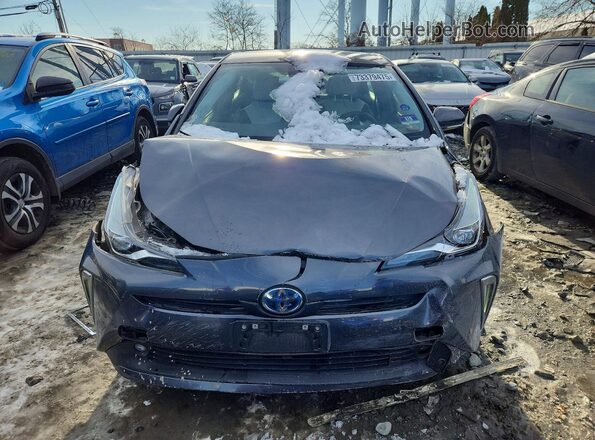 JTDL9RFU9K3012683 2019 TOYOTA PRIUS Black Widok z przodu