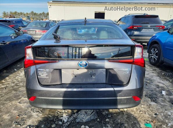 JTDL9RFU9K3012683 2019 TOYOTA PRIUS Black Widok z tyłu