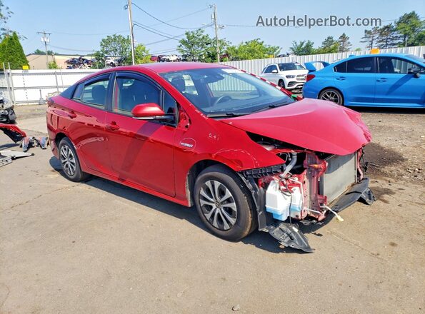 JTDL9RFU9L3013432 2020 TOYOTA PRIUS Red Front right