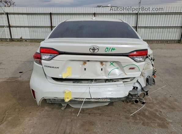 JTDP4MCE2MJ070777 2021 TOYOTA COROLLA White 
