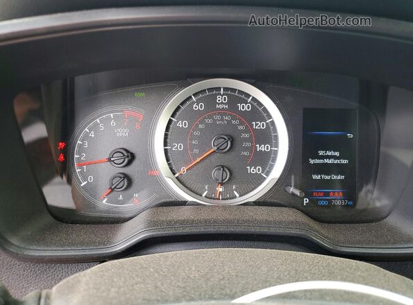 JTDP4MCE2MJ070777 2021 TOYOTA COROLLA White 
