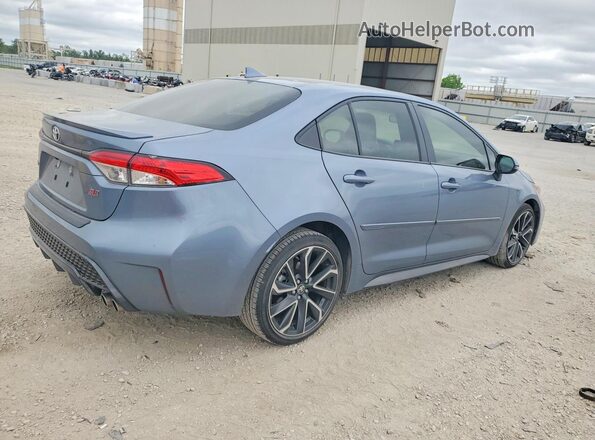 JTDP4MCE3NJ098556 2022 TOYOTA COROLLA Silver Задня права чверть