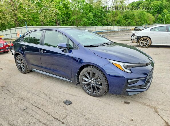JTDP4MCE4PJ100253 2023 TOYOTA COROLLA Blue 