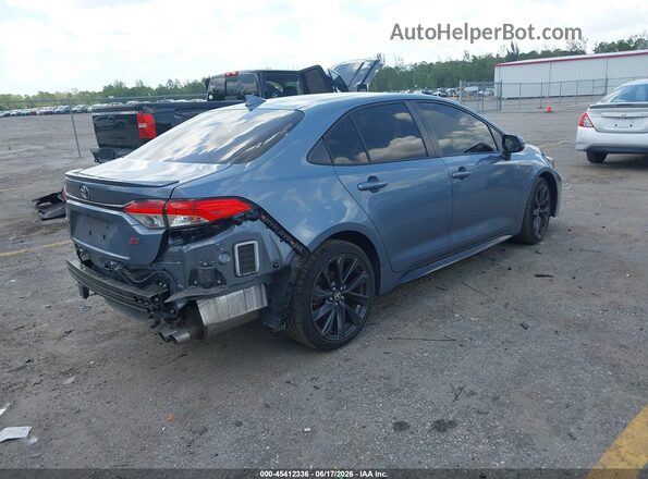 JTDP4MCE5P3515943 2023 TOYOTA COROLLA Blue Tył prawy