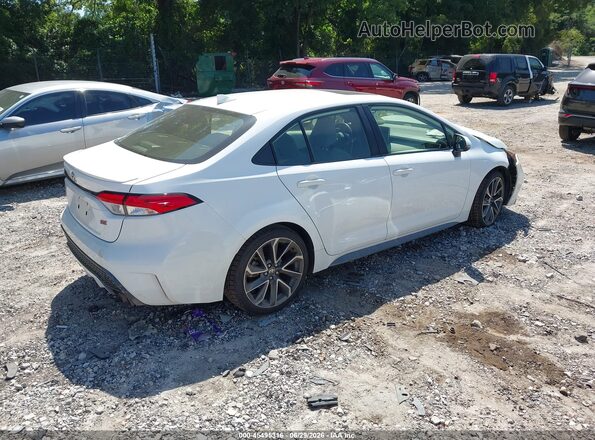 JTDP4MCE6MJ054338 2021 TOYOTA COROLLA White Trasero derecho