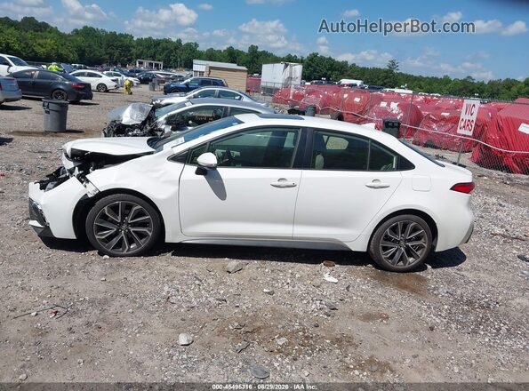 JTDP4MCE6MJ054338 2021 TOYOTA COROLLA White Vista interior de 360 grados