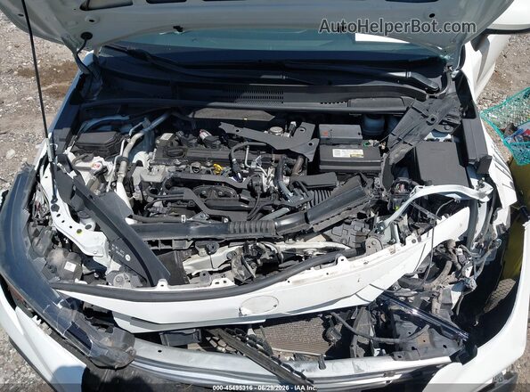 JTDP4MCE6MJ054338 2021 TOYOTA COROLLA White Vista trasera