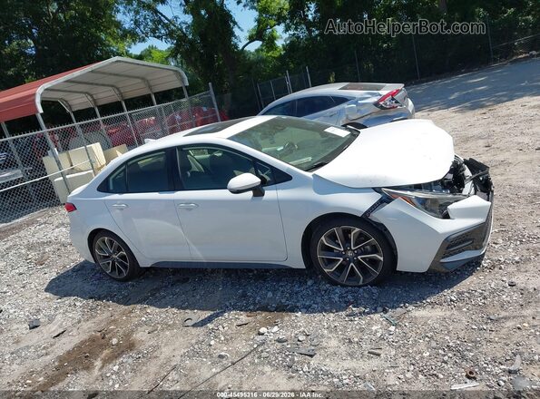 JTDP4MCE6MJ054338 2021 TOYOTA COROLLA White Vista interior trasera