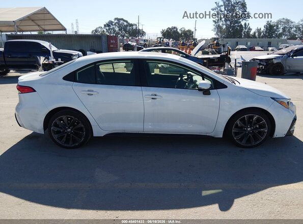 JTDP4MCE7RJ105174 2024 TOYOTA COROLLA White უკანა სალონის ხედი