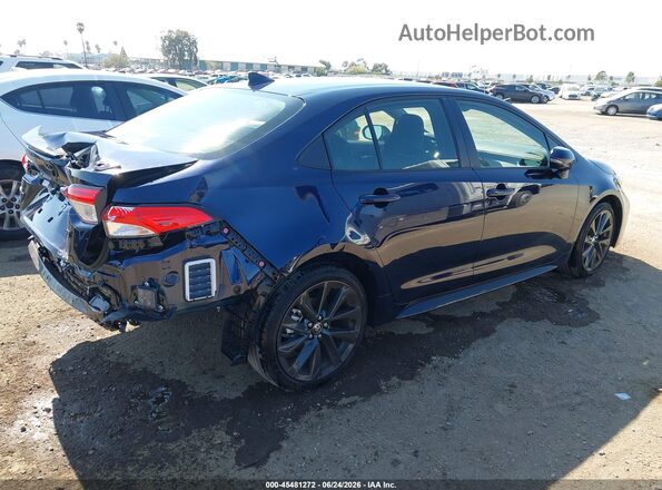 JTDP4MCE7T3527277 2026 TOYOTA COROLLA Синий Задняя правая четверть