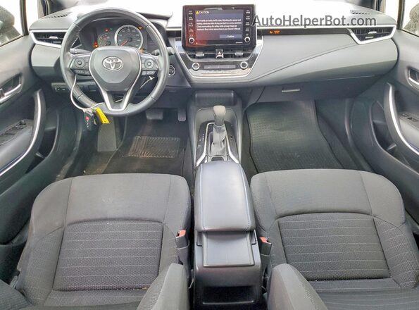 JTDP4MCE8MJ055040 2021 TOYOTA COROLLA Blue Առջևի վահանակի տեսք