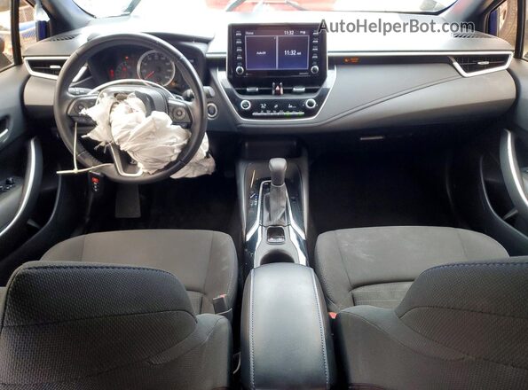 JTDP4MCE9MJ065723 2021 TOYOTA COROLLA Blue Առջևի վահանակի տեսք