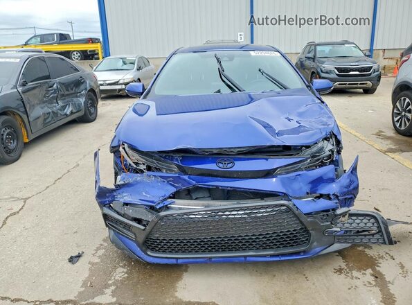 JTDP4MCE9MJ065723 2021 TOYOTA COROLLA Blue Դիմացի տեսք