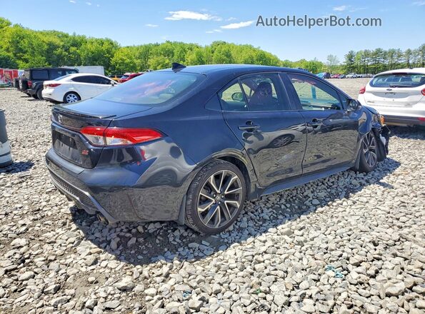 JTDP4RCE2LJ001938 2020 TOYOTA COROLLA Black Задня права чверть