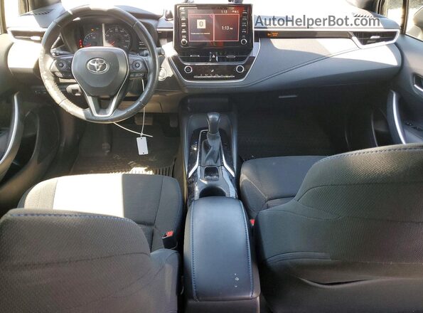 JTDP4RCE2LJ001938 2020 TOYOTA COROLLA Black Вид панелі приладів