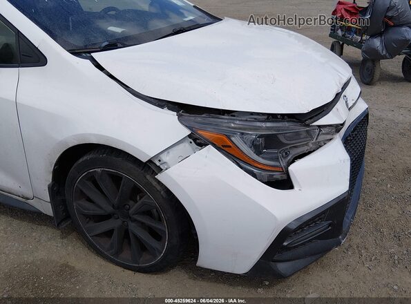 JTDP4RCE2LJ030646 2020 TOYOTA COROLLA Белый Вид спереди