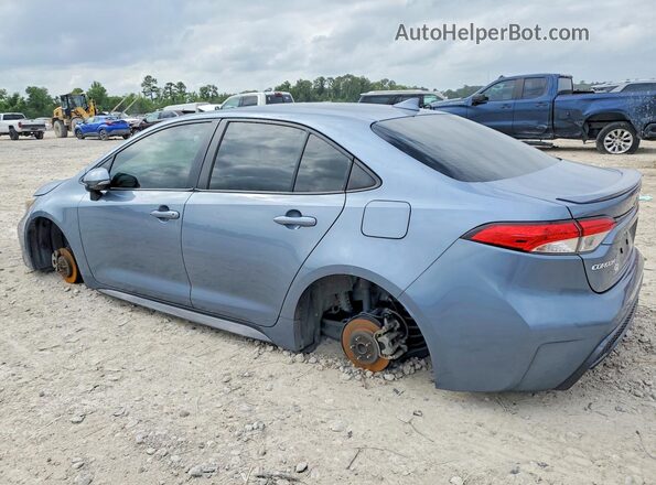 JTDP4RCE8LJ010580 2020 TOYOTA COROLLA Синий Задняя левая четверть