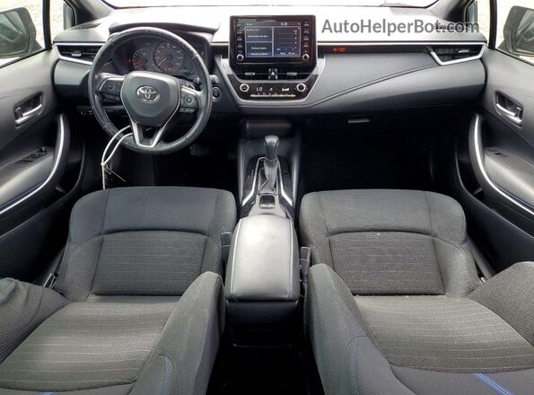 JTDP4RCE8LJ010580 2020 TOYOTA COROLLA Синий Вид панели приборов