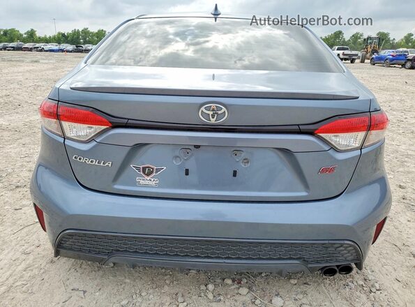 JTDP4RCE8LJ010580 2020 TOYOTA COROLLA Синий Вид сзади