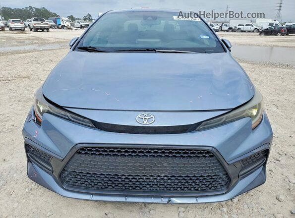 JTDP4RCE8LJ010580 2020 TOYOTA COROLLA Синий Вид спереди