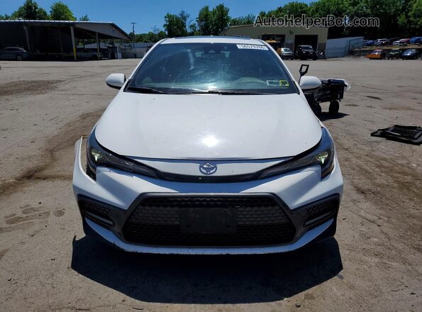 JTDP4RCEXLJ011536 2020 TOYOTA COROLLA Белый Вид спереди