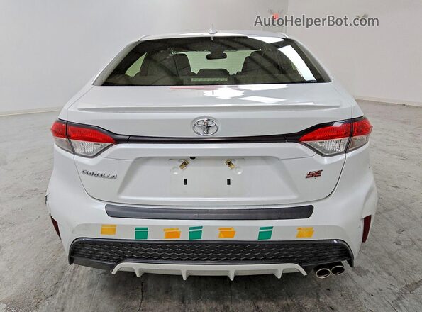JTDS4MCE0N3503559 2022 TOYOTA COROLLA White Widok z tyłu