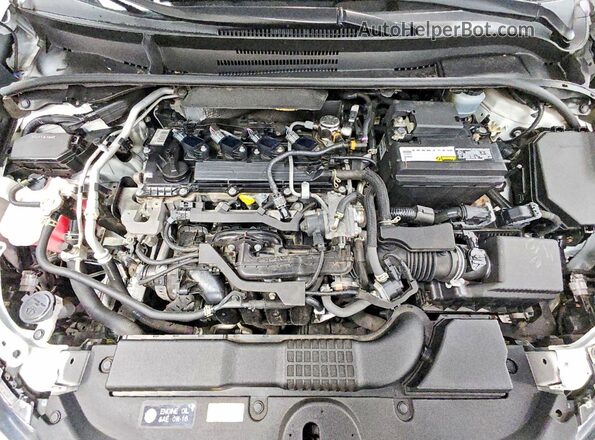 JTDS4MCE0N3503559 2022 TOYOTA COROLLA White Widok wnętrza z tyłu