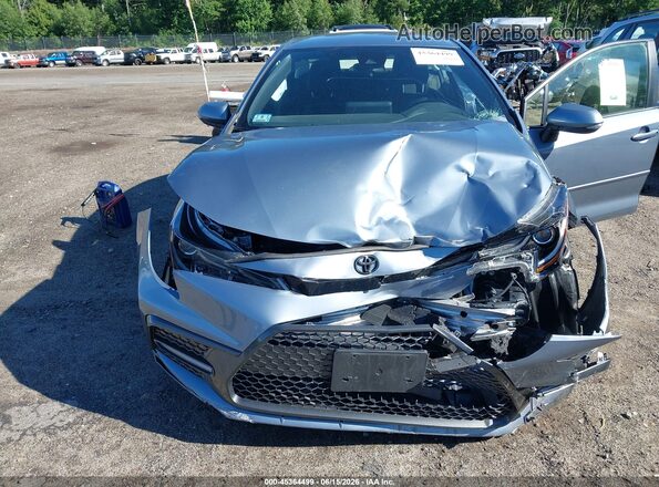 JTDS4MCE0N3510270 2022 TOYOTA COROLLA Синий Вид спереди