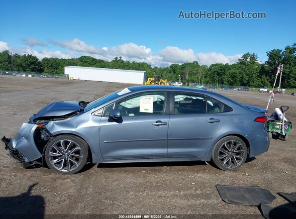JTDS4MCE0N3510270 2022 TOYOTA COROLLA Синий Панорамный вид салона 360°