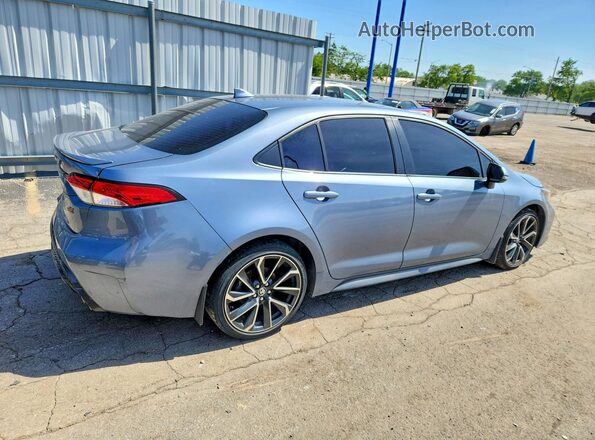 JTDS4MCE0NJ092854 2022 TOYOTA COROLLA Gray Rear right