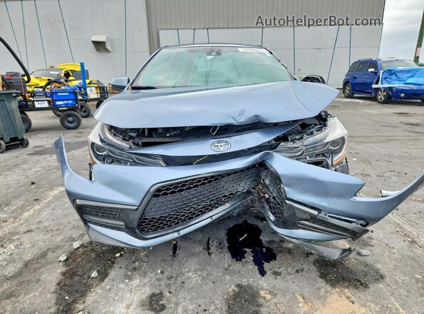 JTDS4MCE0NJ093177 2022 TOYOTA COROLLA Blue 