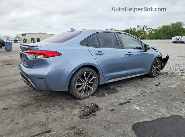 JTDS4MCE0NJ093177 2022 TOYOTA COROLLA Blue 