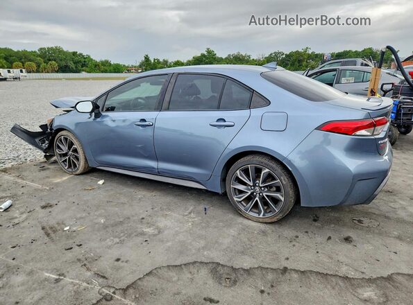 JTDS4MCE0NJ093177 2022 TOYOTA COROLLA Blue 
