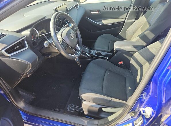 JTDS4MCE1NJ086044 2022 TOYOTA COROLLA Blue Front interior view