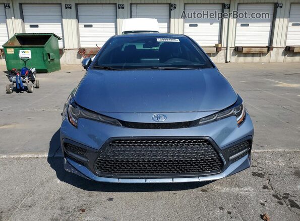 JTDS4MCE1NJ096122 2022 TOYOTA COROLLA Blue წინა ხედი
