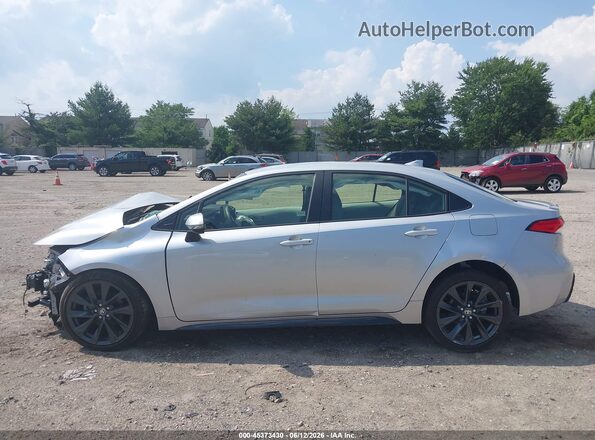 JTDS4MCE1P3518459 2023 TOYOTA COROLLA Серебряный Панорамный вид салона 360°