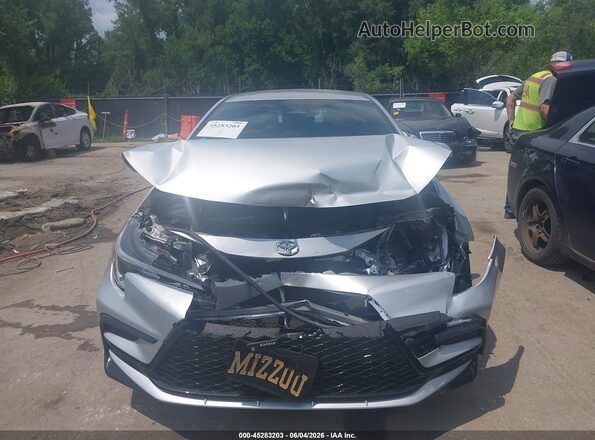 JTDS4MCE1RJ105584 2024 TOYOTA COROLLA Silver ხელსაწყოთა პანელის ხედი