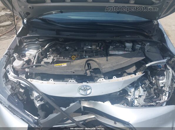 JTDS4MCE1RJ105584 2024 TOYOTA COROLLA Silver უკანა ხედი