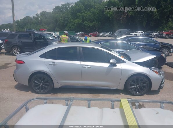 JTDS4MCE1RJ105584 2024 TOYOTA COROLLA Silver უკანა სალონის ხედი