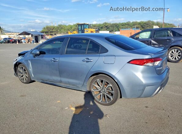 JTDS4MCE2MJ069123 2021 TOYOTA COROLLA Gray უკანა მარცხენა