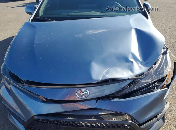 JTDS4MCE2MJ069123 2021 TOYOTA COROLLA Gray უკანა სალონის ხედი