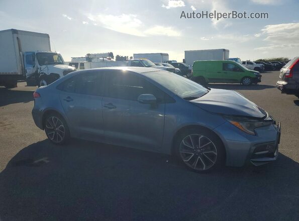 JTDS4MCE2MJ069123 2021 TOYOTA COROLLA Gray წინა მარჯვენა