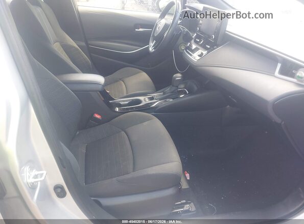 JTDS4MCE2N3508374 2022 TOYOTA COROLLA Silver Вид салону спереду