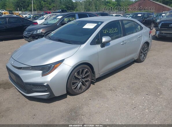 JTDS4MCE2N3508374 2022 TOYOTA COROLLA Silver Передня ліва чверть