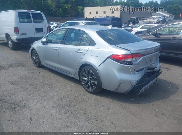 JTDS4MCE2N3508374 2022 TOYOTA COROLLA Silver Задня ліва чверть