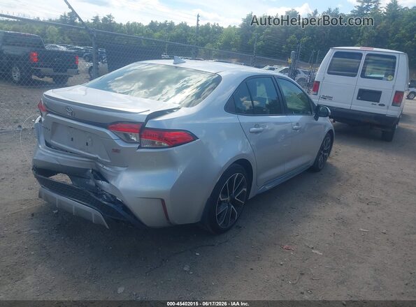 JTDS4MCE2N3508374 2022 TOYOTA COROLLA Silver Задня права чверть